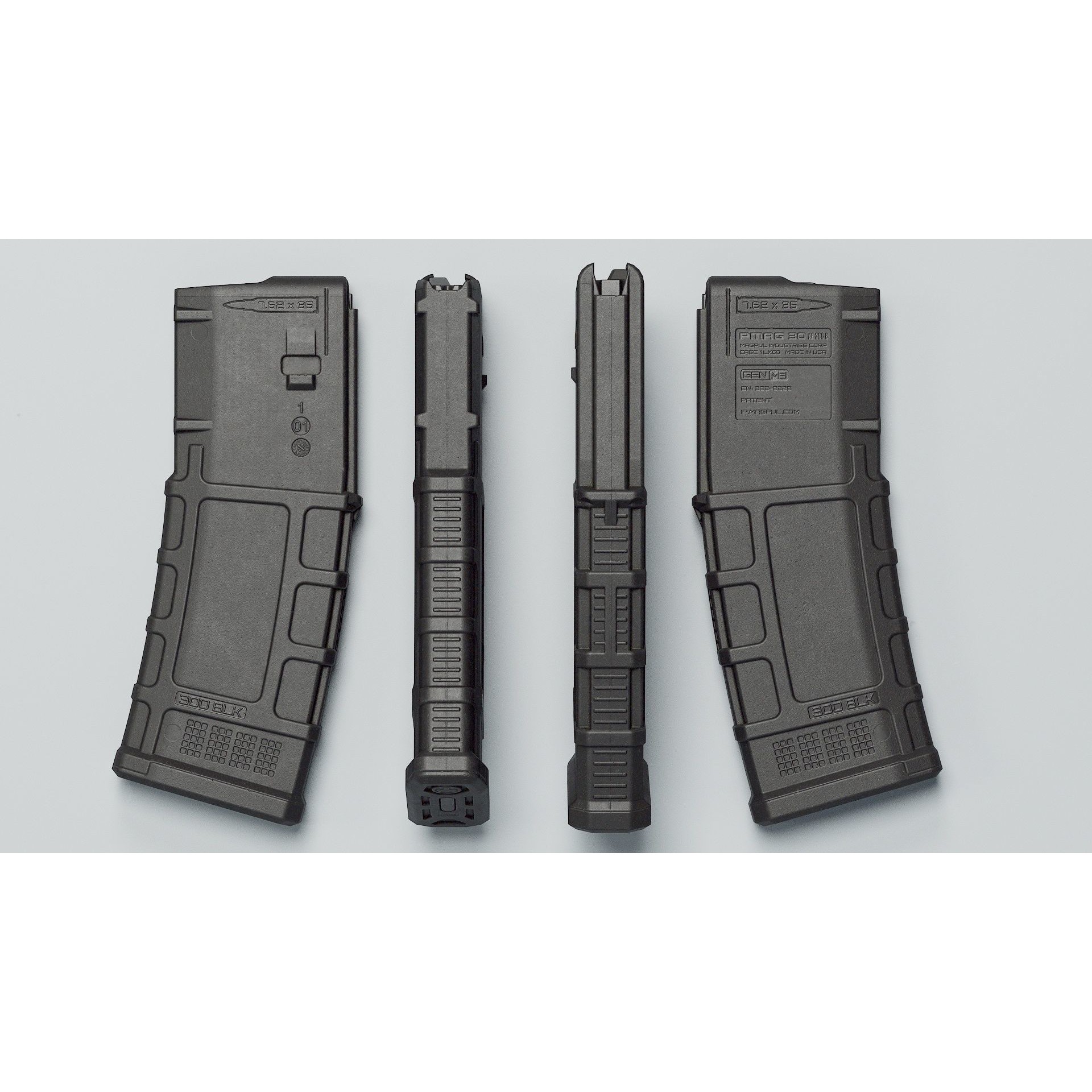 PMAG AR 300 B GEN M3 - Low-Poly Game-Ready 3D Model - View 5