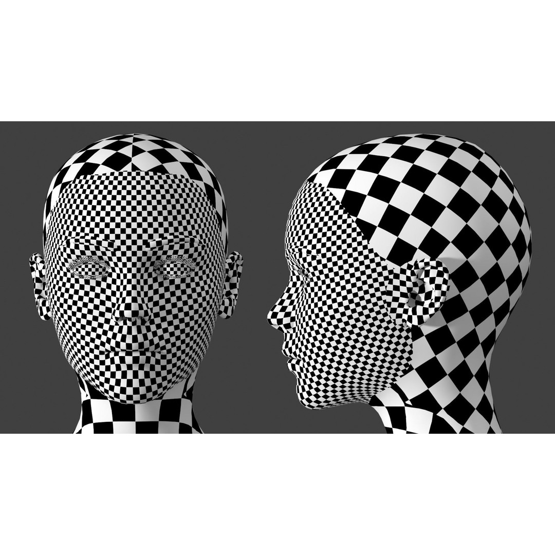 Stylized Female 3D Model – A-Pose Base Mesh, Game Ready, FBX - View 28