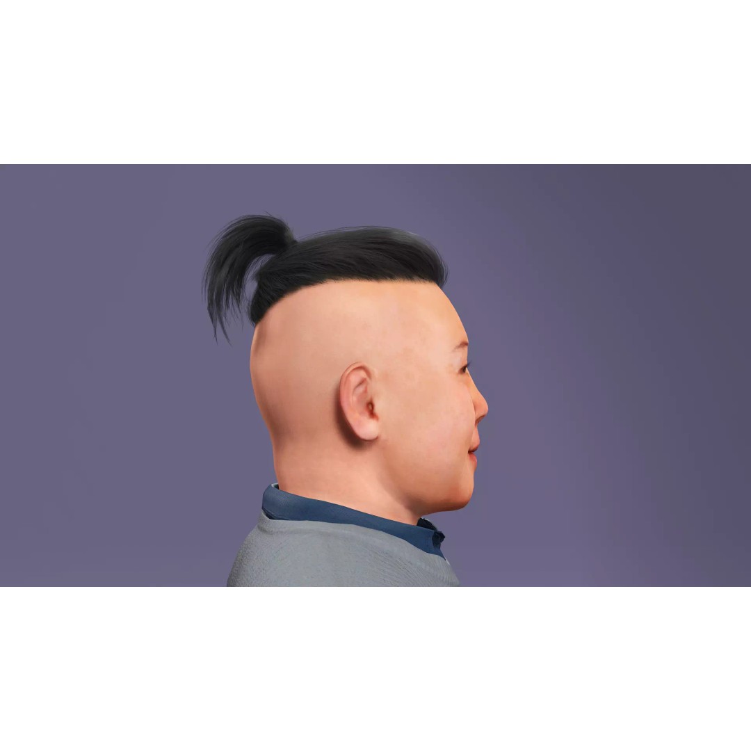 Realistic Chinese Dance Character 3D Model – Fully Rigged for UE5, FBX - View 15