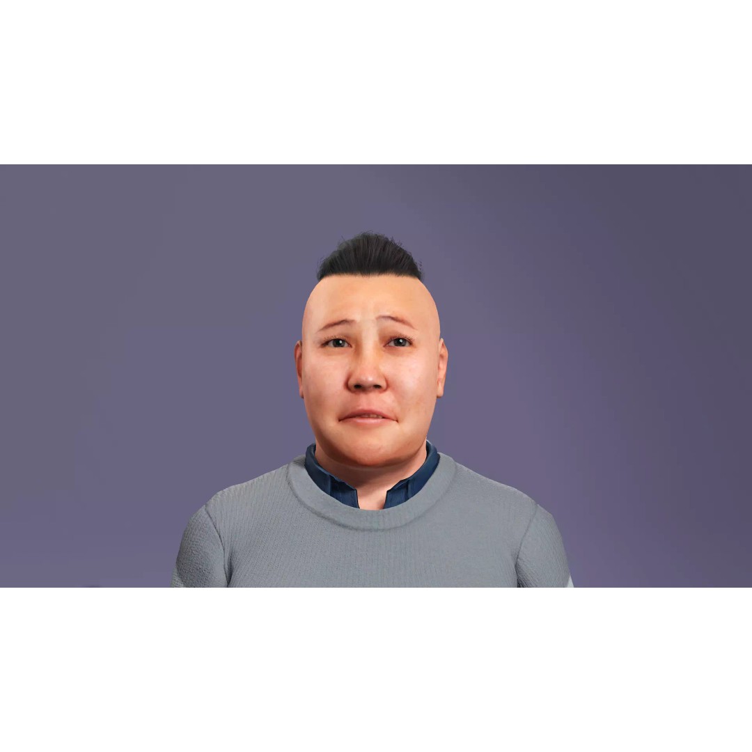 Realistic Chinese Dance Character 3D Model – Fully Rigged for UE5, FBX - View 9