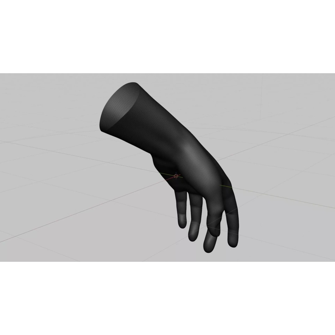 Realistic Dragon Tattoo Hands 3D Model – Detailed Male Hand Asset, FBX & Blender - View 100