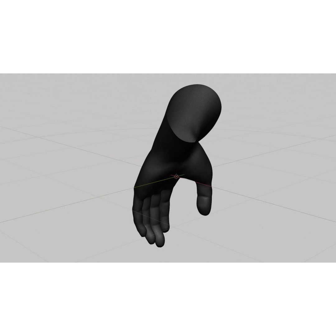 Realistic Dragon Tattoo Hands 3D Model – Detailed Male Hand Asset, FBX & Blender - View 101