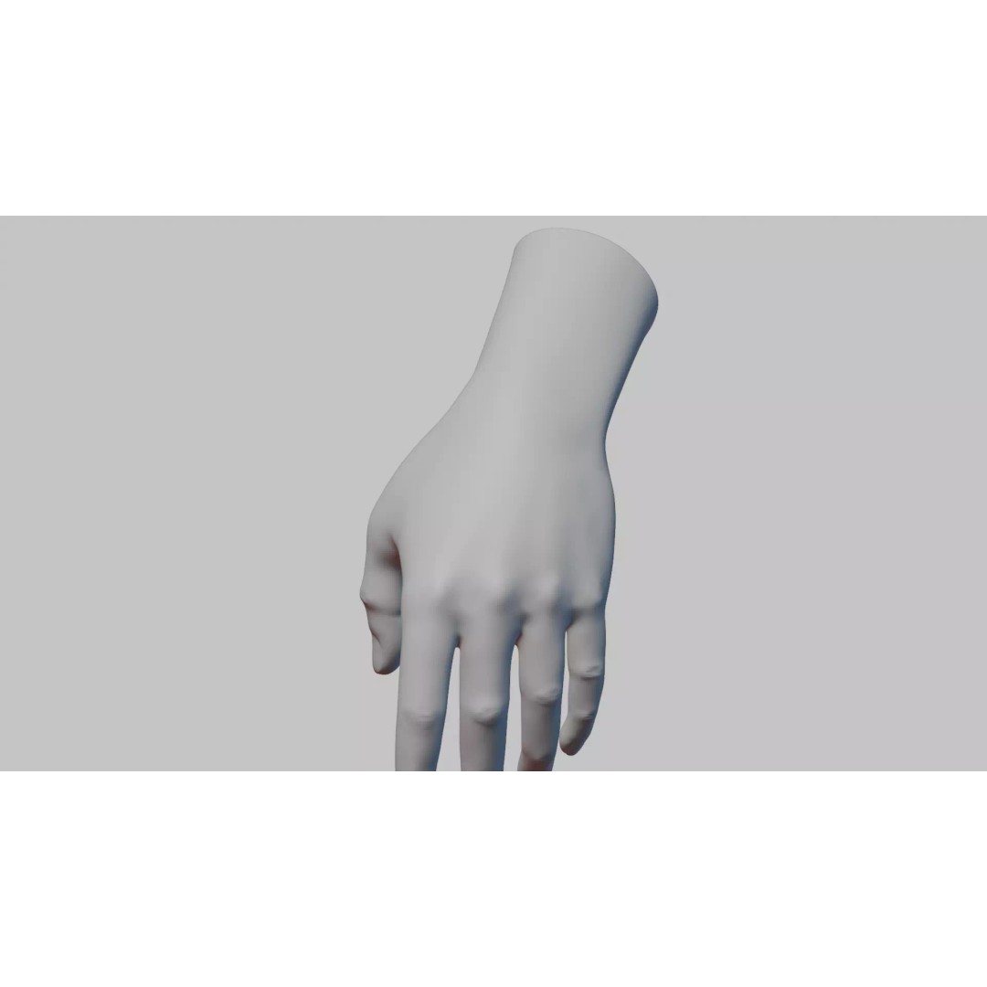 Realistic Dragon Tattoo Hands 3D Model – Detailed Male Hand Asset, FBX & Blender - View 106
