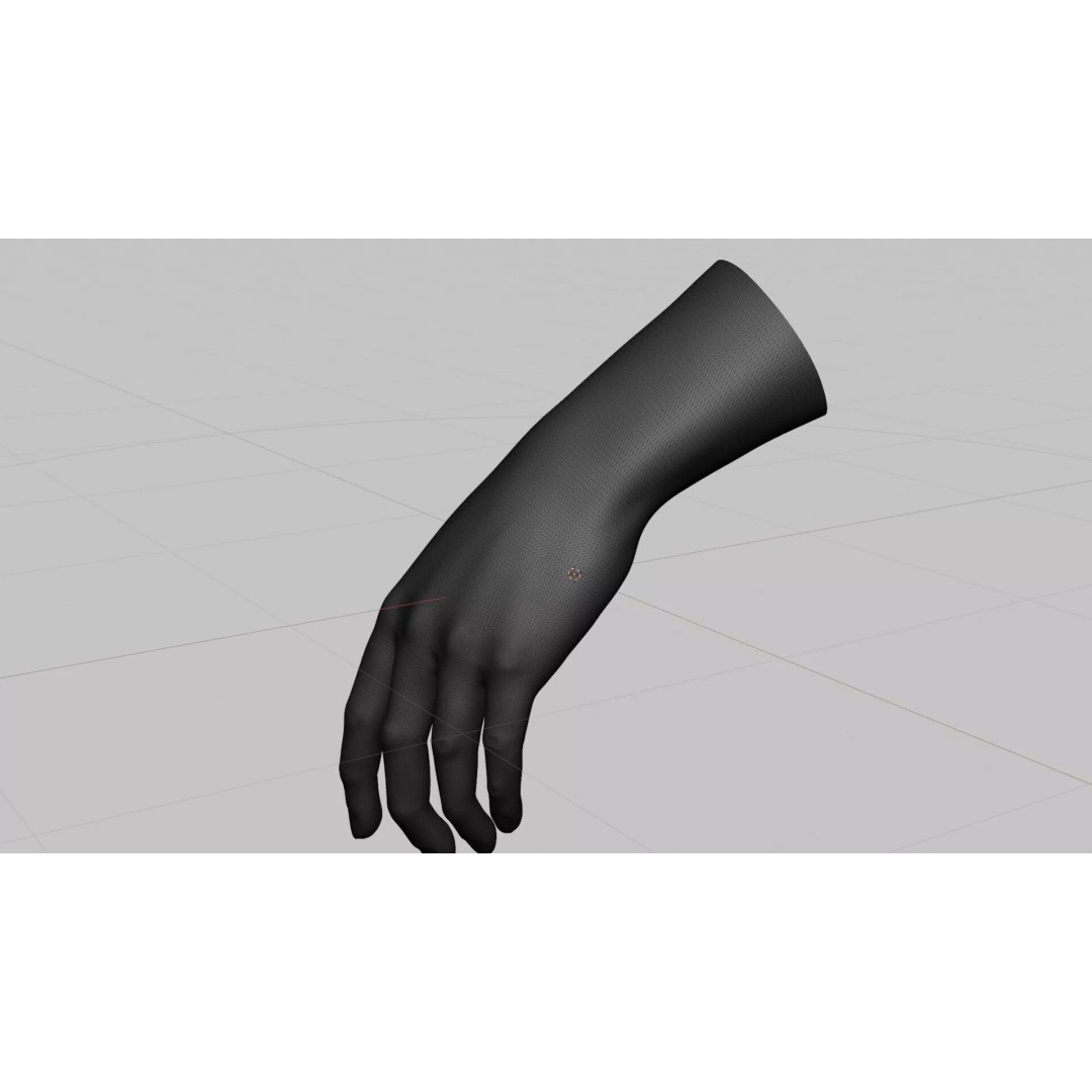 Realistic Dragon Tattoo Hands 3D Model – Detailed Male Hand Asset, FBX & Blender - View 107