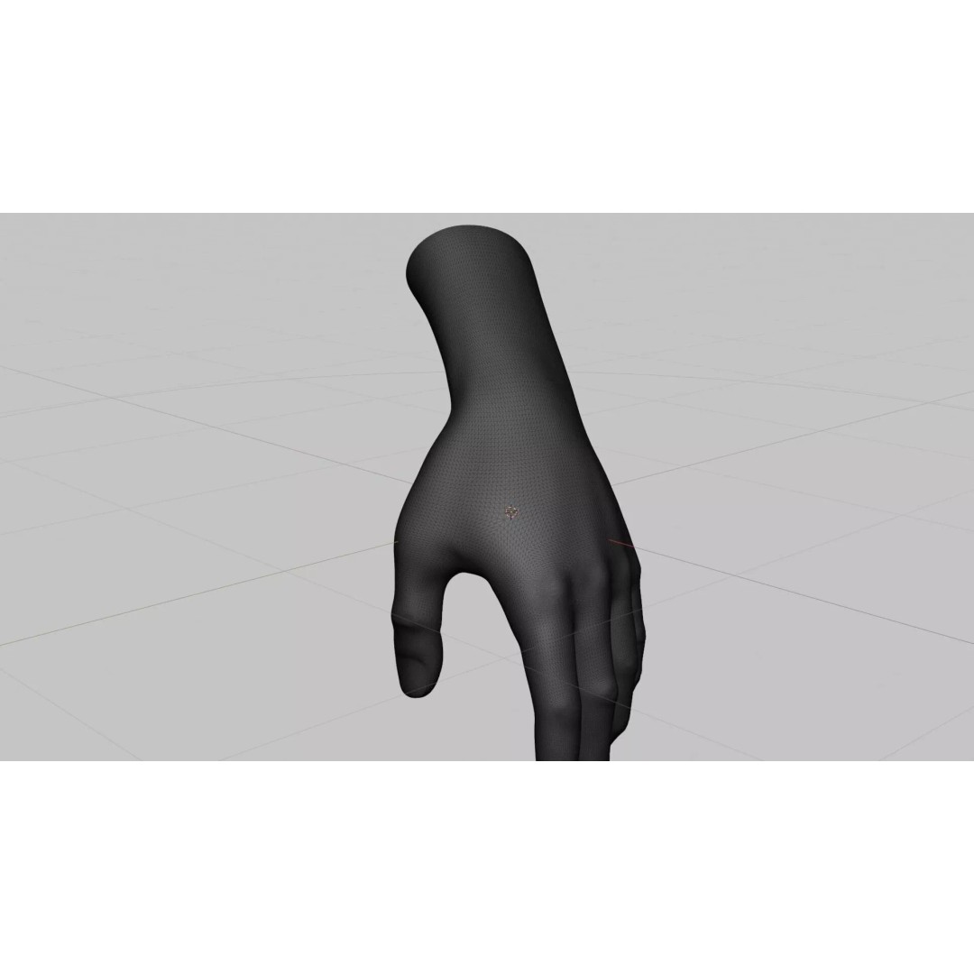 Realistic Dragon Tattoo Hands 3D Model – Detailed Male Hand Asset, FBX & Blender - View 109