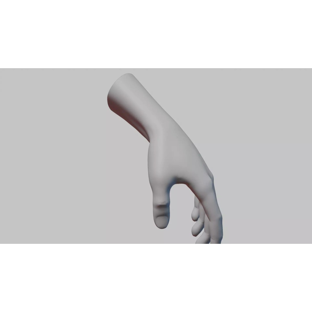 Realistic Dragon Tattoo Hands 3D Model – Detailed Male Hand Asset, FBX & Blender - View 110