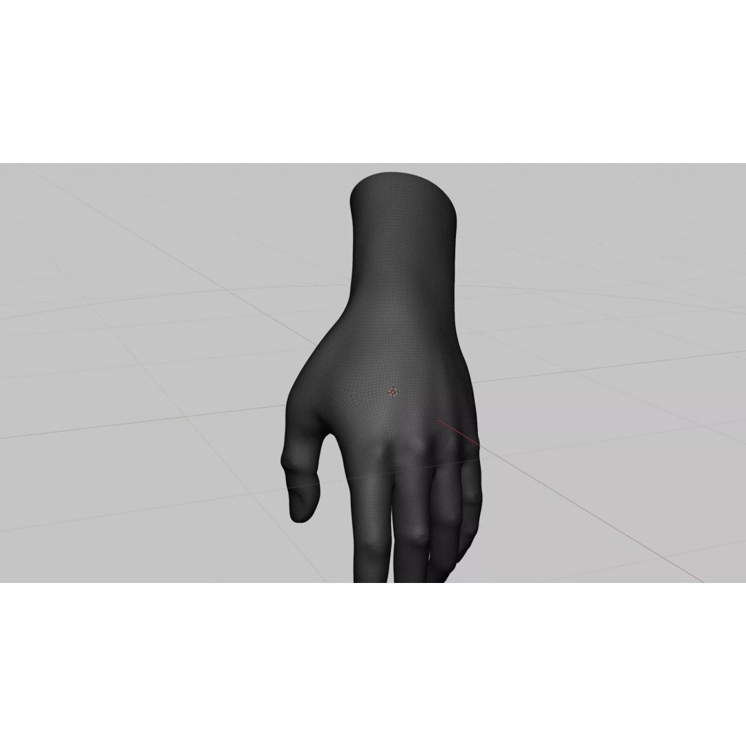 Realistic Dragon Tattoo Hands 3D Model – Detailed Male Hand Asset, FBX & Blender - View 111