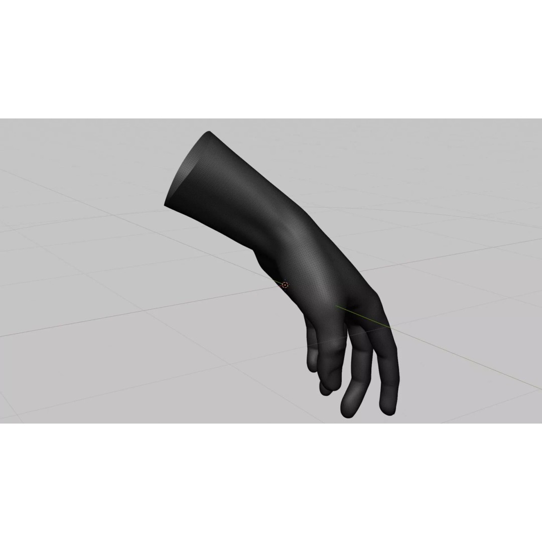 Realistic Dragon Tattoo Hands 3D Model – Detailed Male Hand Asset, FBX & Blender - View 112