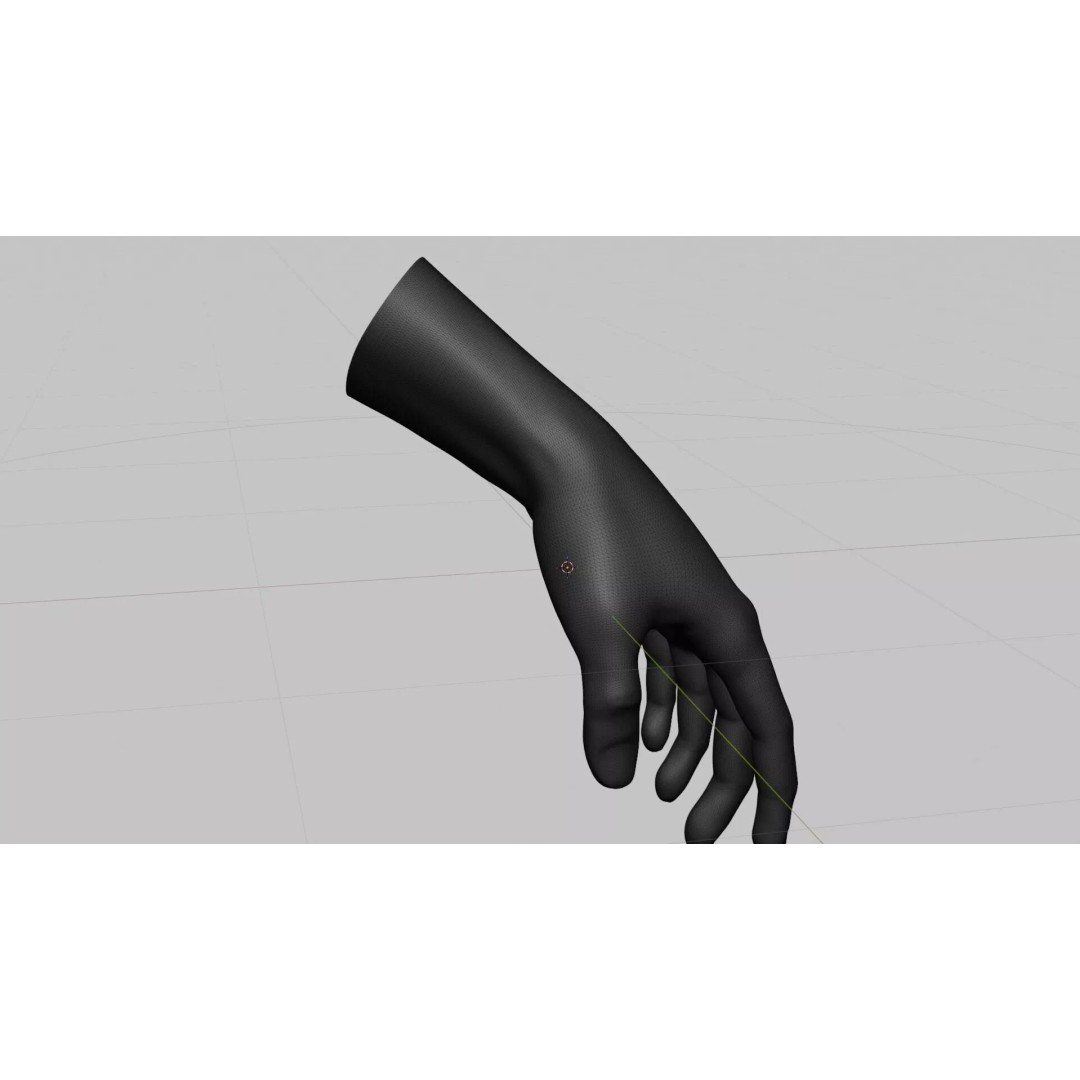 Realistic Dragon Tattoo Hands 3D Model – Detailed Male Hand Asset, FBX & Blender - View 113