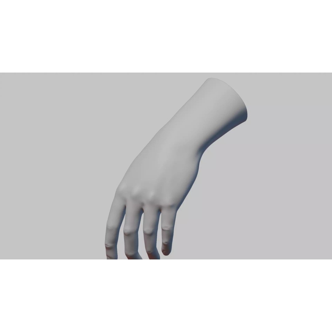 Realistic Dragon Tattoo Hands 3D Model – Detailed Male Hand Asset, FBX & Blender - View 114