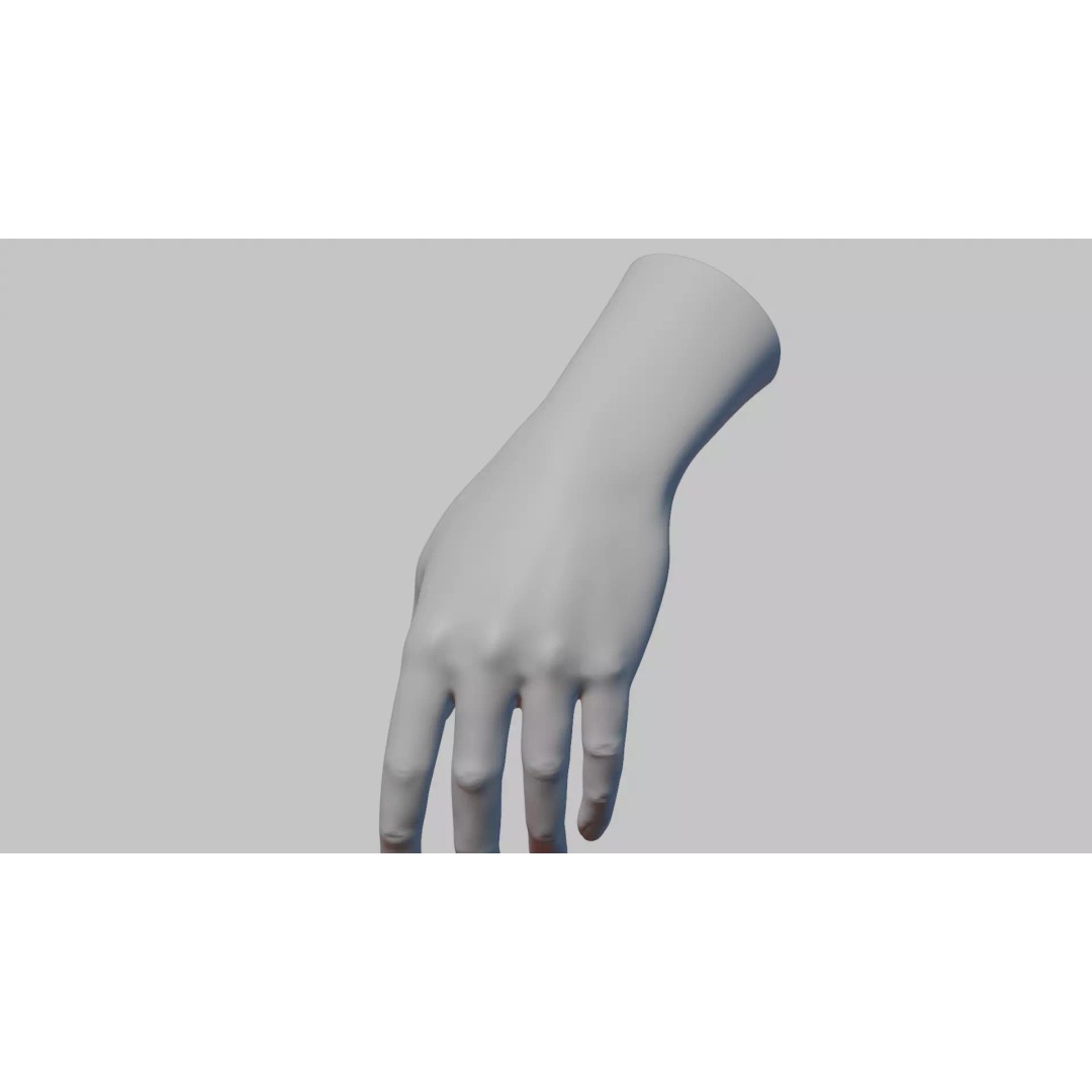 Realistic Dragon Tattoo Hands 3D Model – Detailed Male Hand Asset, FBX & Blender - View 115