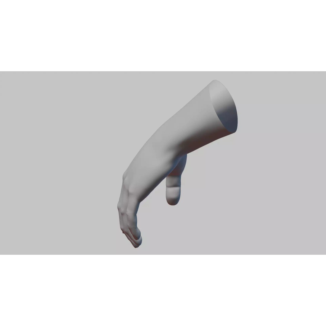 Realistic Dragon Tattoo Hands 3D Model – Detailed Male Hand Asset, FBX & Blender - View 117