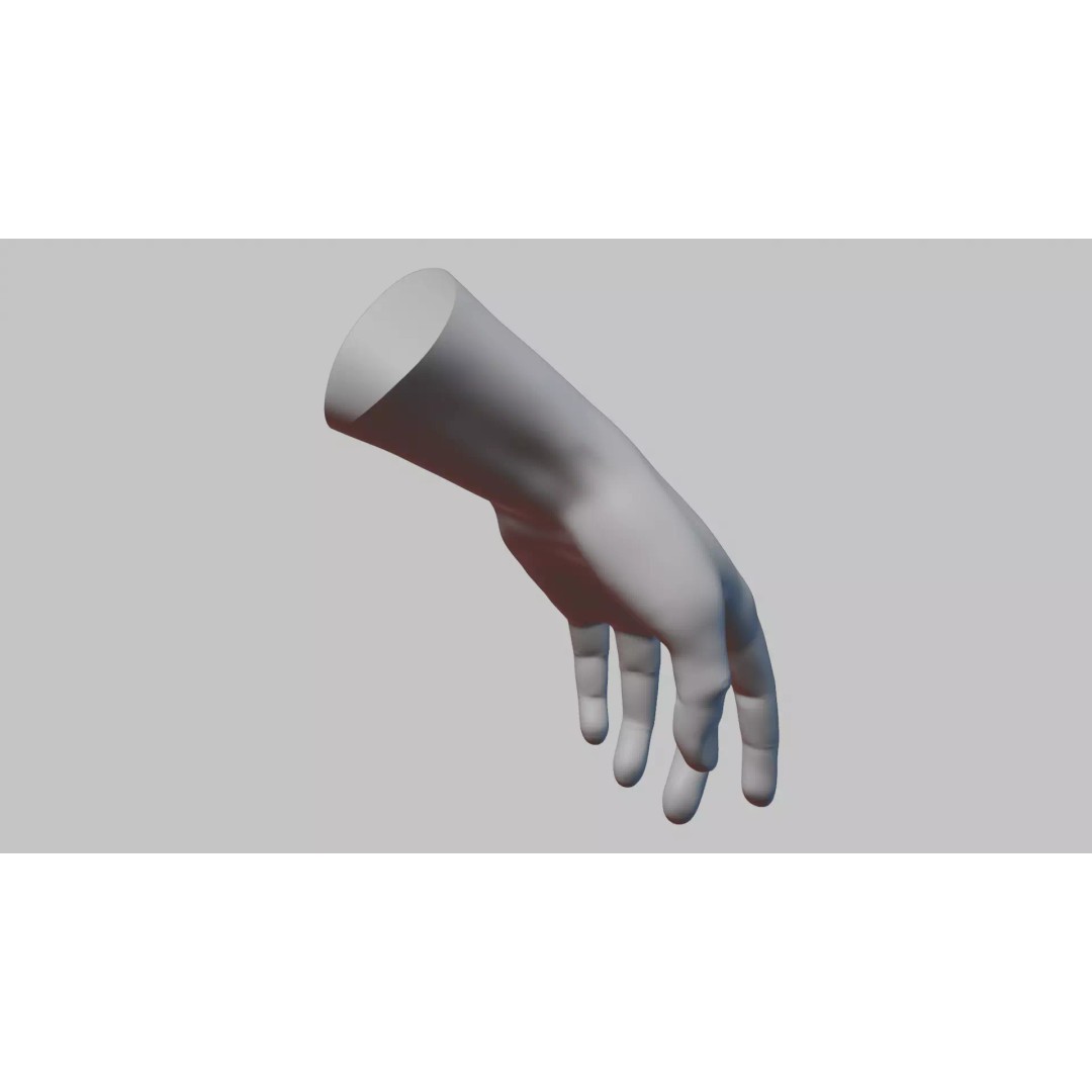 Realistic Dragon Tattoo Hands 3D Model – Detailed Male Hand Asset, FBX & Blender - View 120