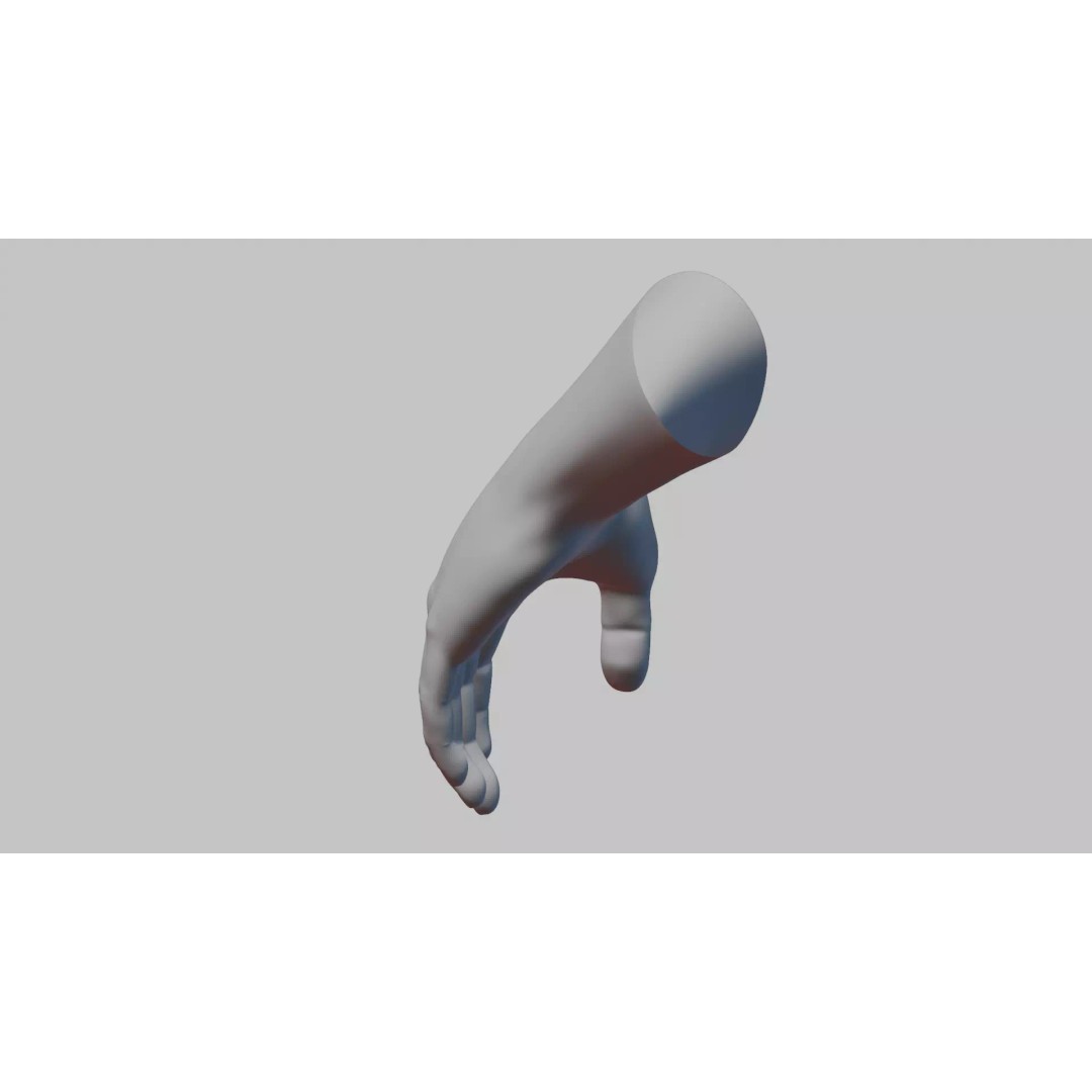 Realistic Dragon Tattoo Hands 3D Model – Detailed Male Hand Asset, FBX & Blender - View 121
