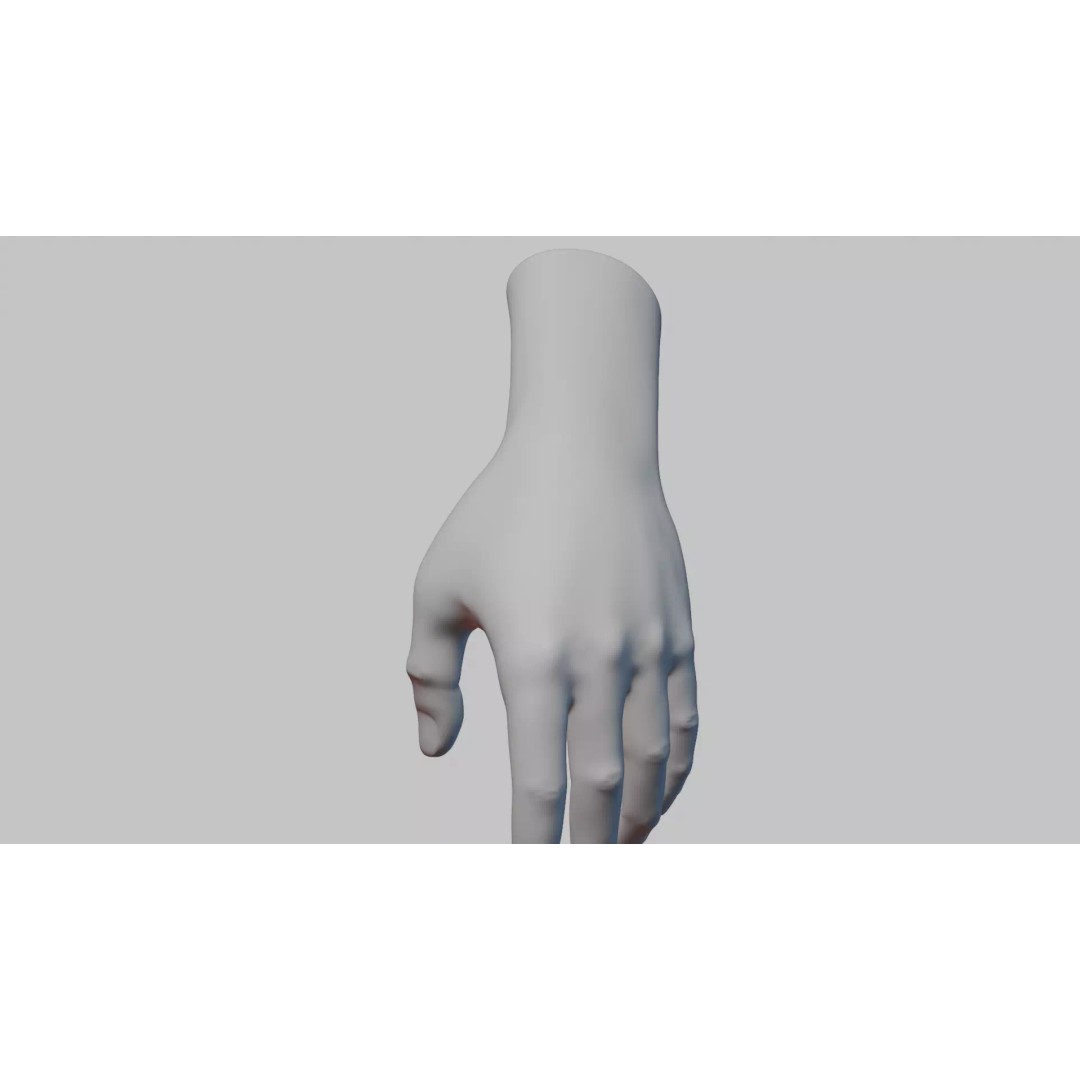 Realistic Dragon Tattoo Hands 3D Model – Detailed Male Hand Asset, FBX & Blender - View 122