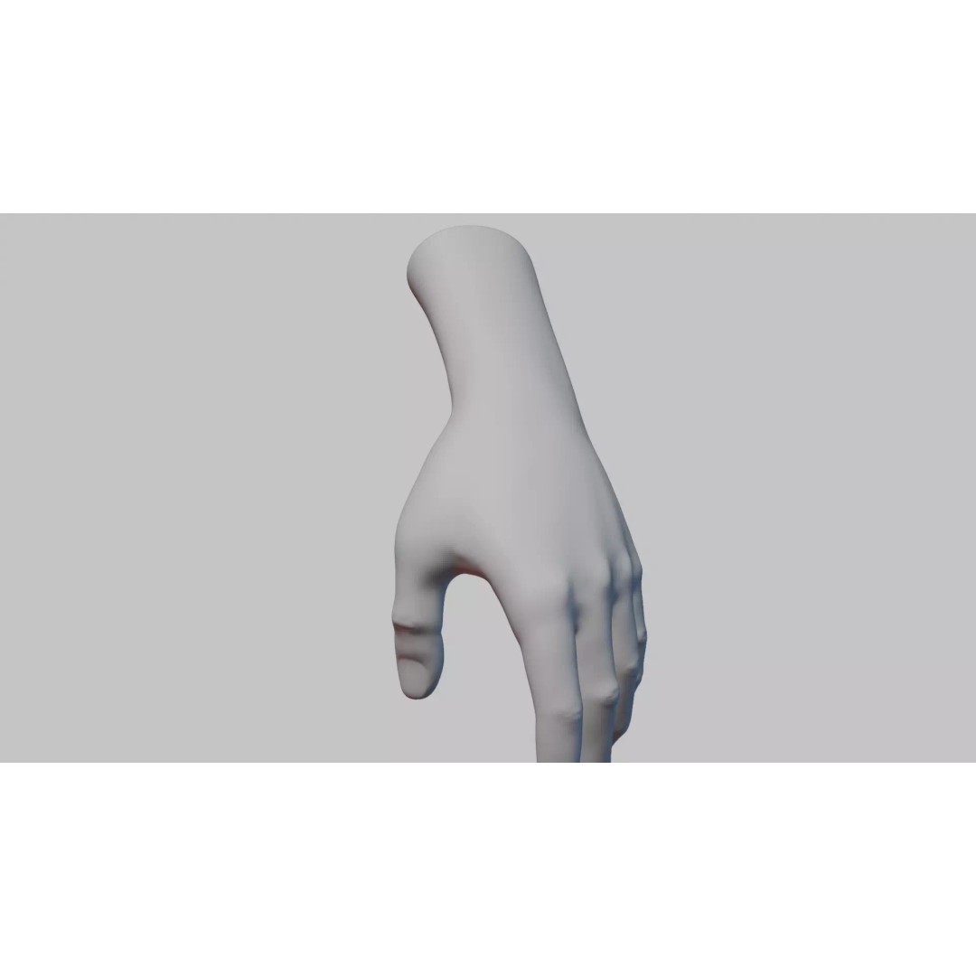 Realistic Dragon Tattoo Hands 3D Model – Detailed Male Hand Asset, FBX & Blender - View 124