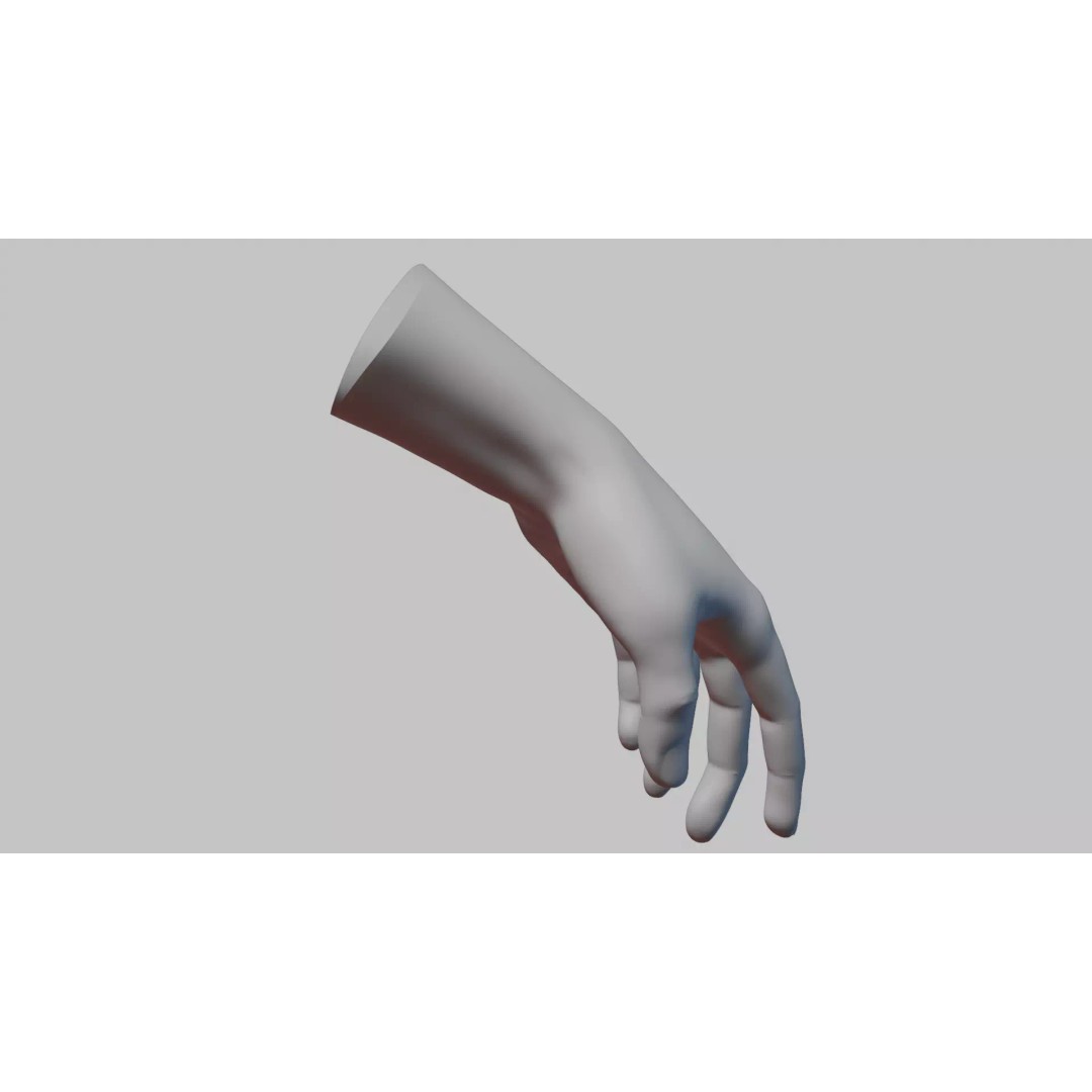 Realistic Dragon Tattoo Hands 3D Model – Detailed Male Hand Asset, FBX & Blender - View 125