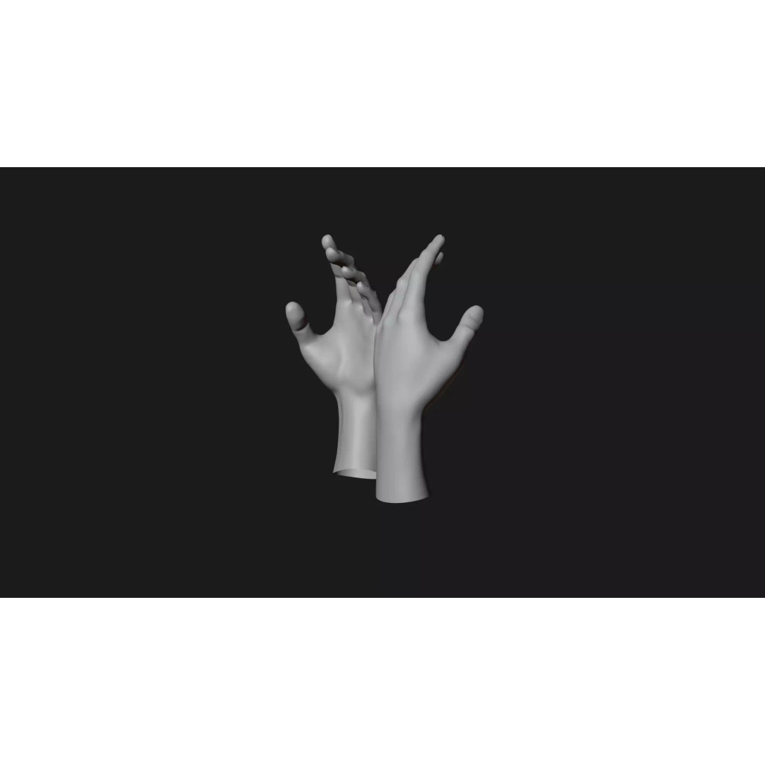 Realistic Dragon Tattoo Hands 3D Model – Detailed Male Hand Asset, FBX & Blender - View 50