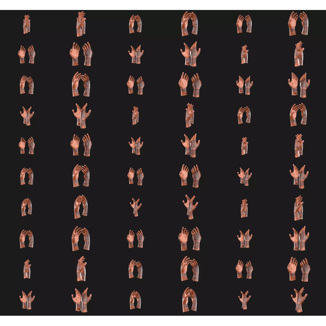 Realistic Dragon Tattoo Hands 3D Model – Detailed Male Hand Asset, FBX & Blender - View 67