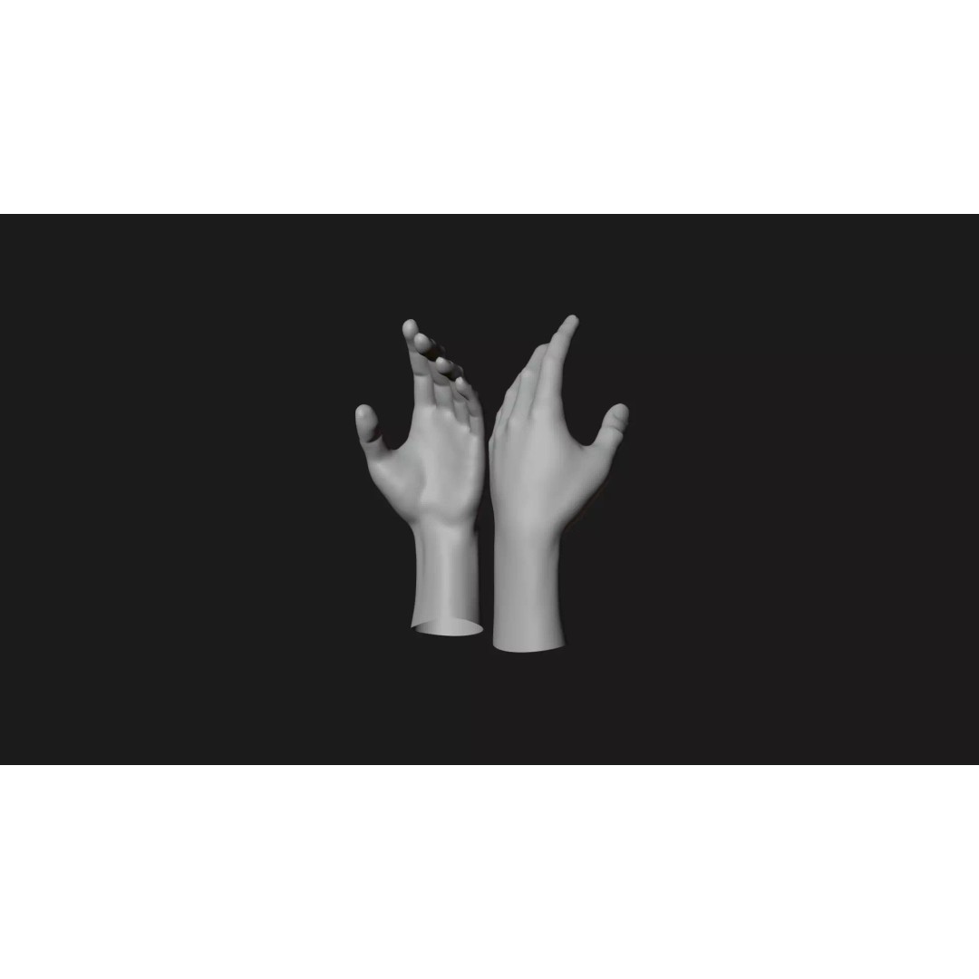 Realistic Dragon Tattoo Hands 3D Model – Detailed Male Hand Asset, FBX & Blender - View 86