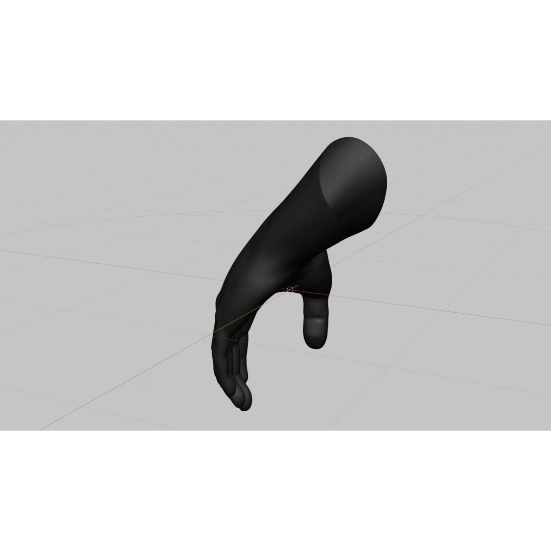 Realistic Dragon Tattoo Hands 3D Model – Detailed Male Hand Asset, FBX & Blender - View 96