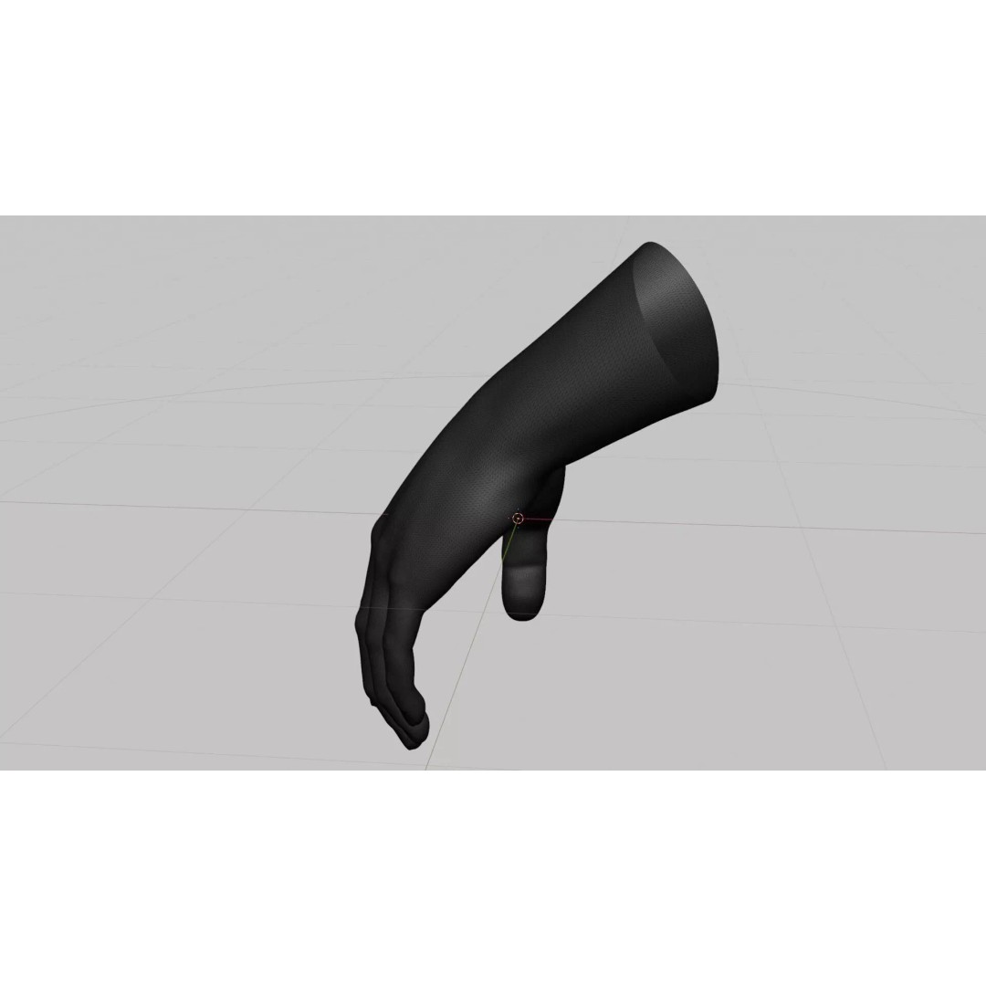 Realistic Dragon Tattoo Hands 3D Model – Detailed Male Hand Asset, FBX & Blender - View 98