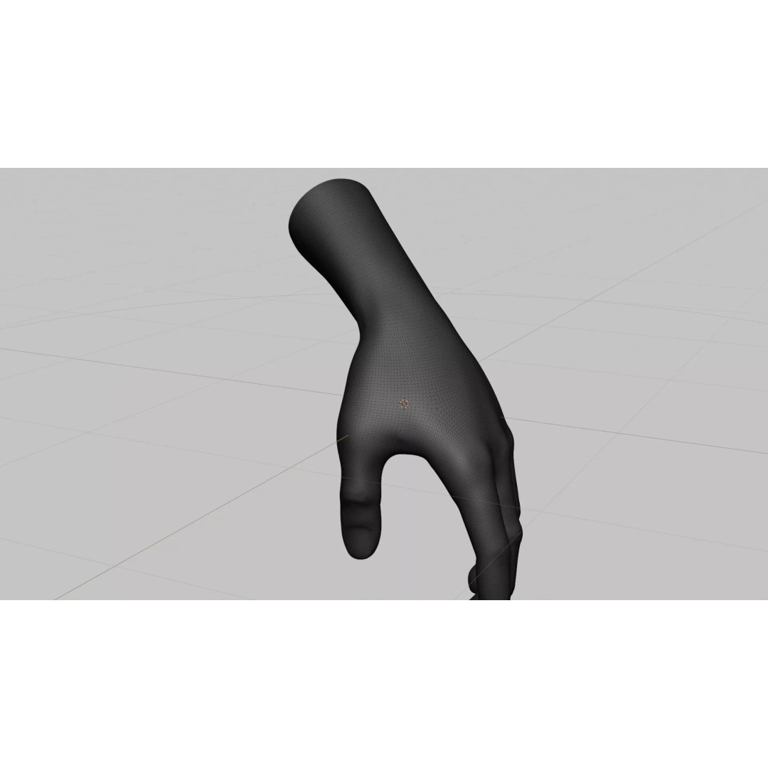Realistic Dragon Tattoo Hands 3D Model – Detailed Male Hand Asset, FBX & Blender - View 99