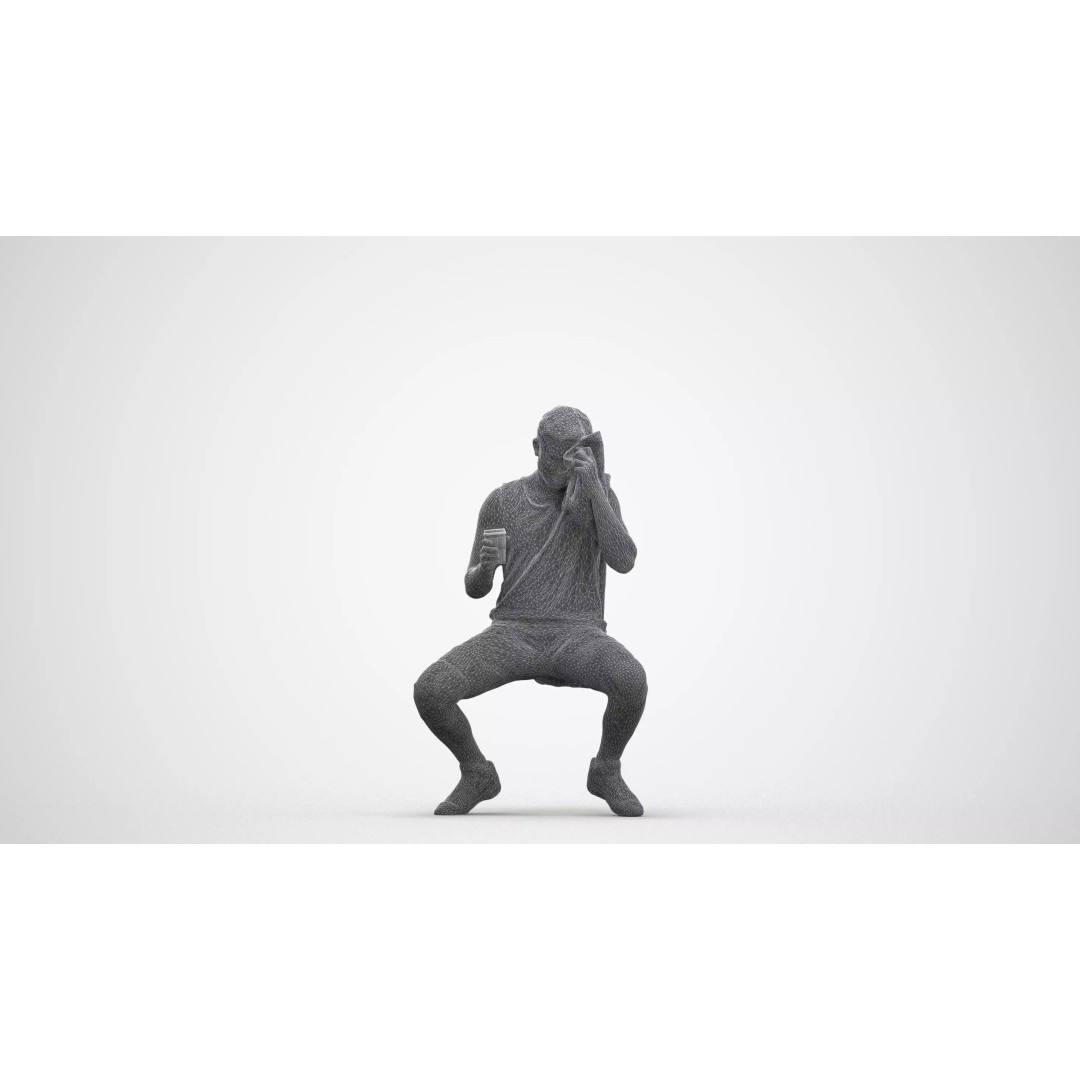 Basics0509 3D Model – Sport Character Set, FBX, PBR Textures - View 11