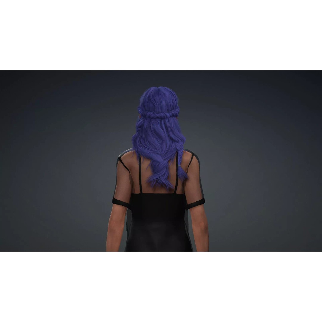 Female Character 3D Model – Realistic Rigged Asset for Animation - View 7