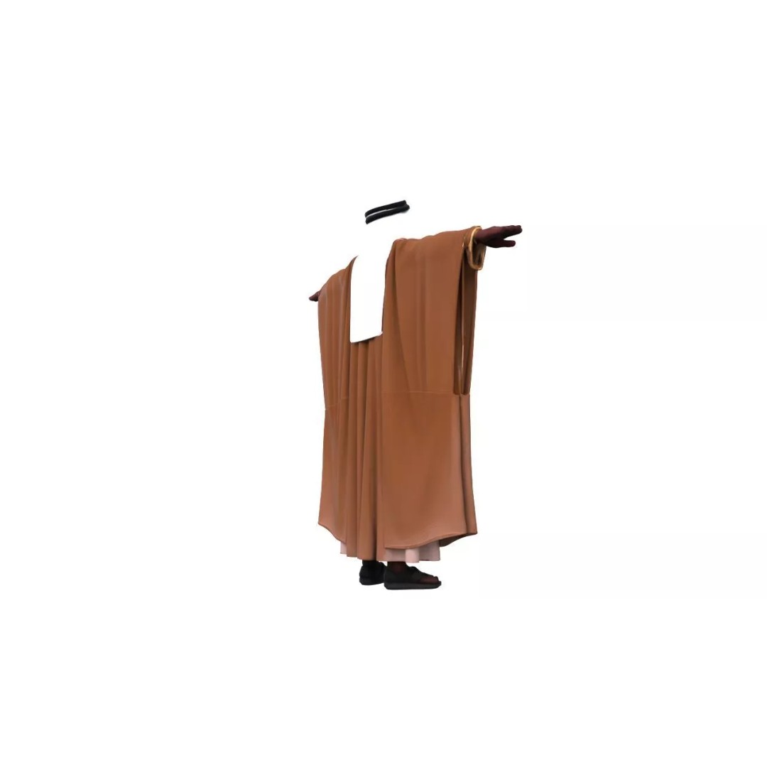 Arab Man 3D Model – Low Poly Character T-Pose for Animation, FBX - View 5