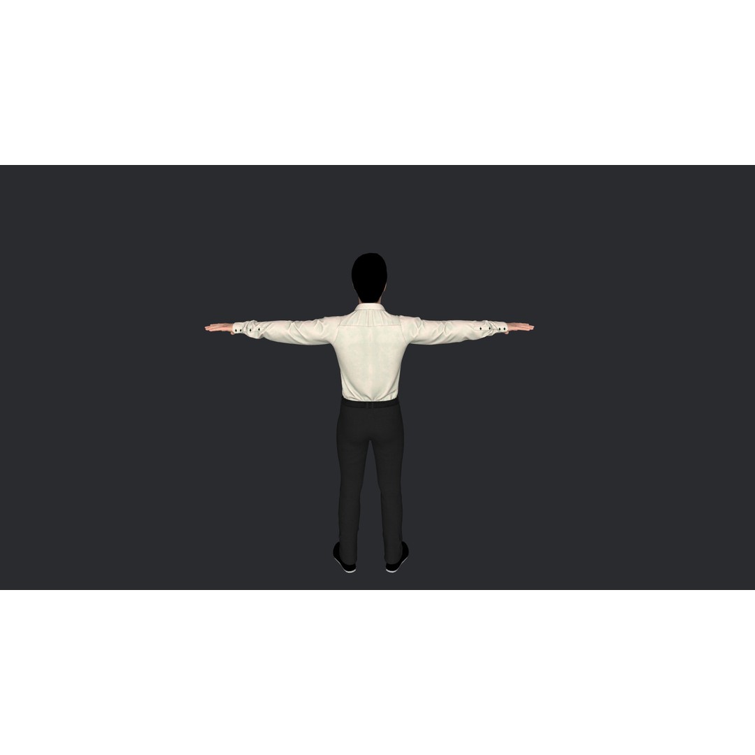 Tom Morton 3D Model – Hyper Realistic Rigged Character with Outfits