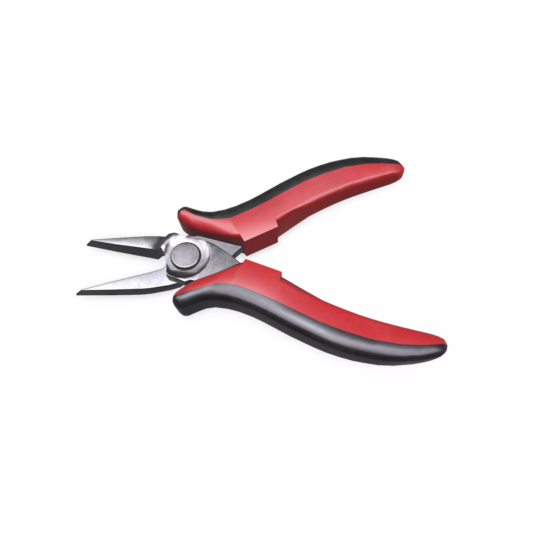 Nose Pliers 3D Model – Low-Poly PBR Game Asset, FBX, OBJ, Blender - View 3