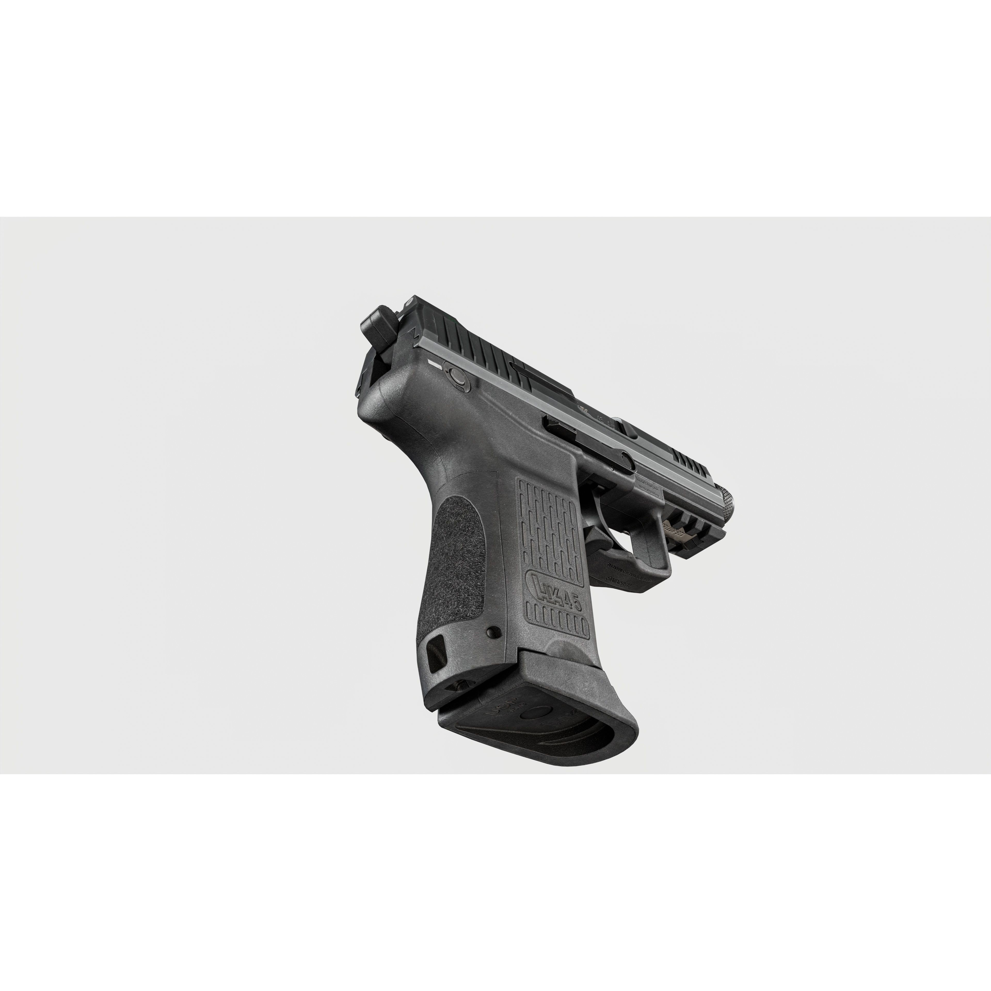 Heckler and Koch HK45 Compact Tactical - Low-Poly Game-Ready 3D Model - View 18
