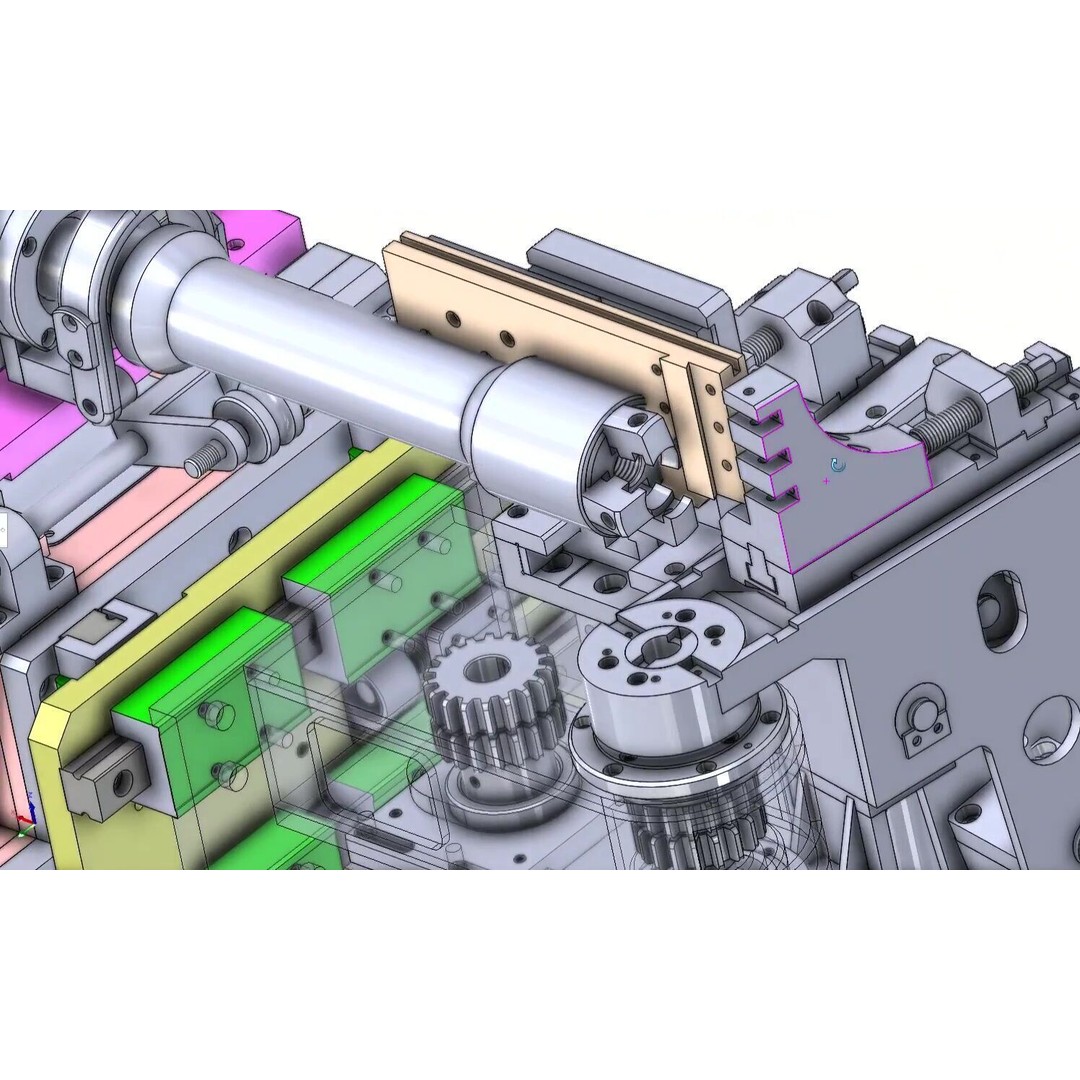 CNC 5 Axis Tube Bending Machine 3D Model – Precision Industrial Fabrication - View 10