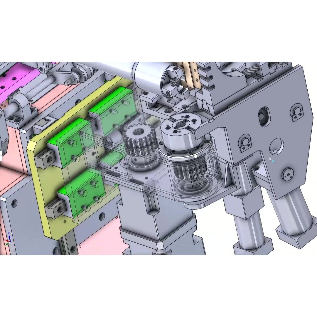 CNC 5 Axis Tube Bending Machine 3D Model – Precision Industrial Fabrication - View 11