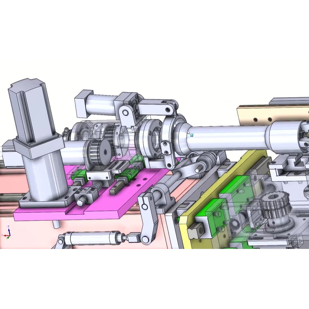 CNC 5 Axis Tube Bending Machine 3D Model – Precision Industrial Fabrication - View 13