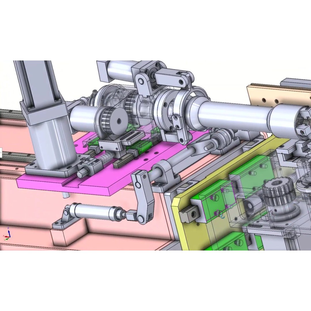 CNC 5 Axis Tube Bending Machine 3D Model – Precision Industrial Fabrication - View 14
