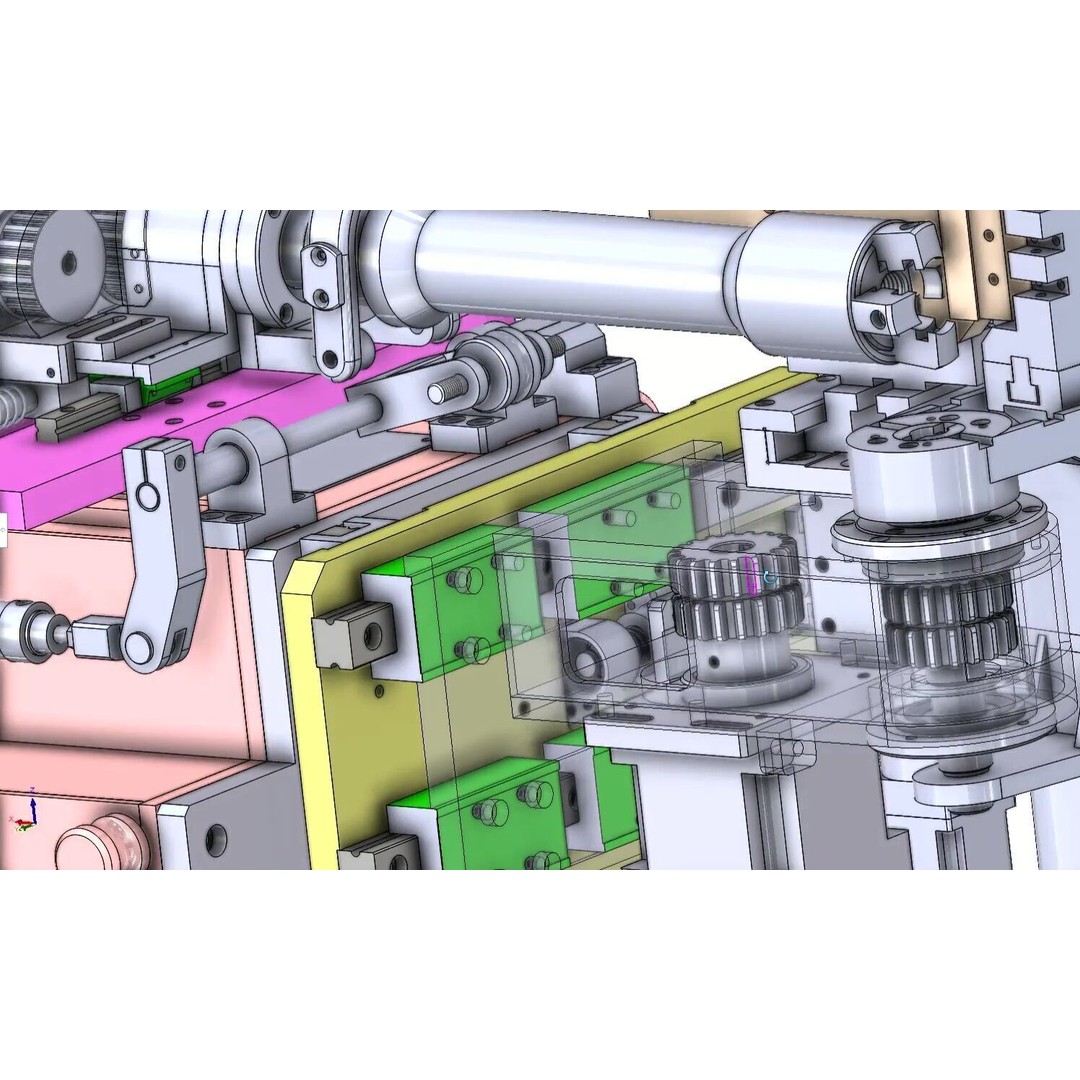 CNC 5 Axis Tube Bending Machine 3D Model – Precision Industrial Fabrication - View 7