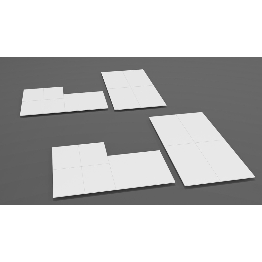 Refinery Industrial Props 3D Model – Low Poly Game Ready Asset, FBX, Blender
