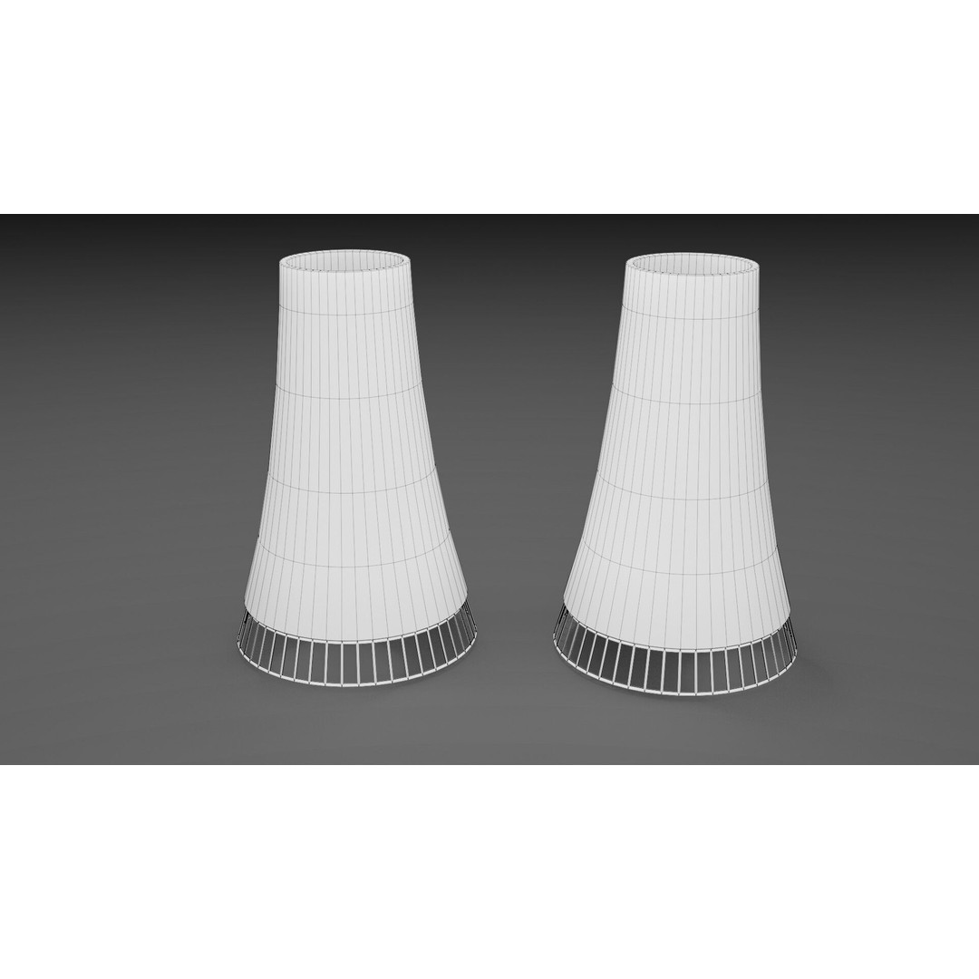 Refinery Industrial Props 3D Model – Low Poly Game Ready Asset, FBX, Blender - View 13