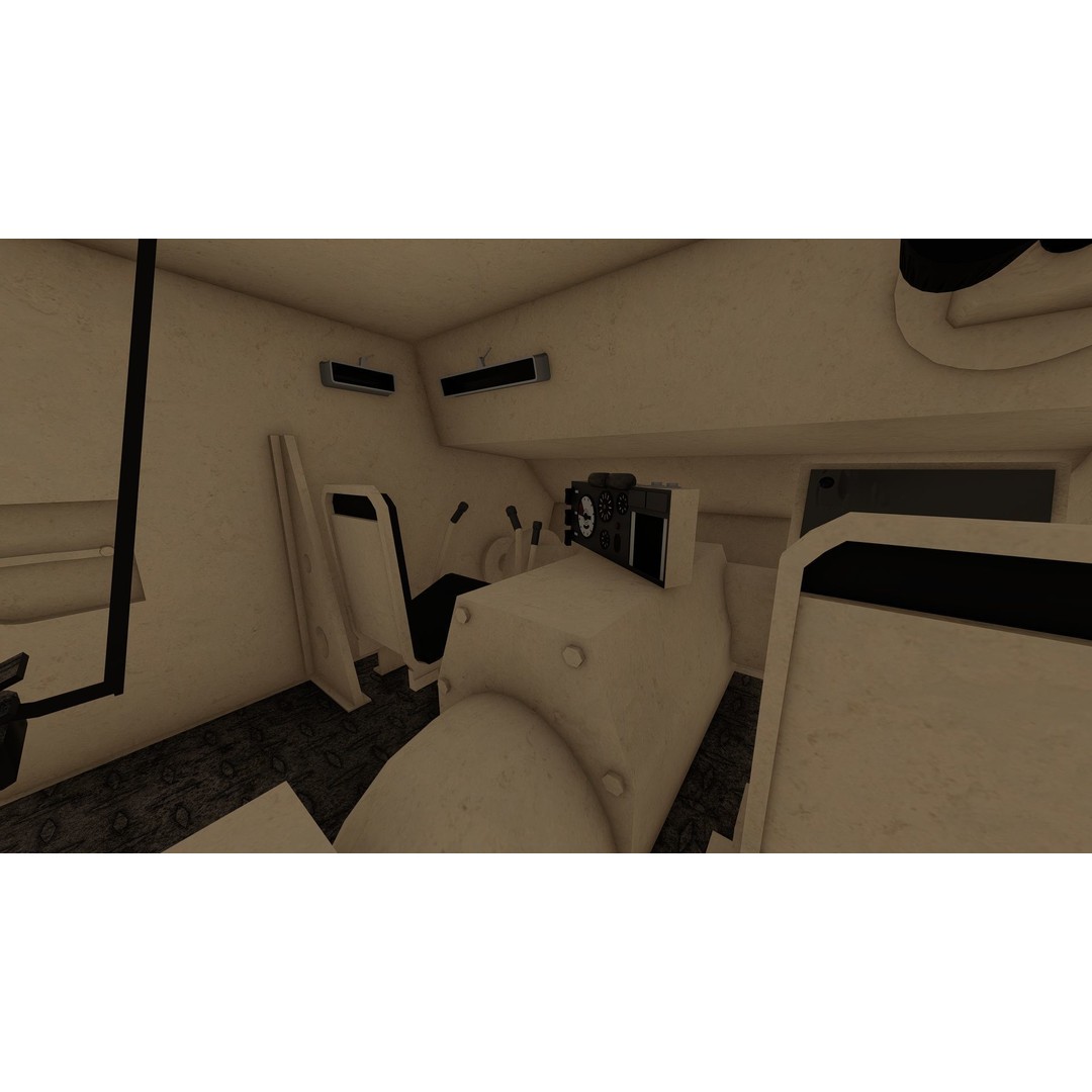 Panzer III 3D Model – Detailed Military Vehicle with Interior - View 14
