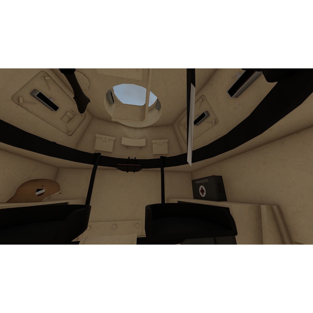 Panzer III 3D Model – Detailed Military Vehicle with Interior - View 15