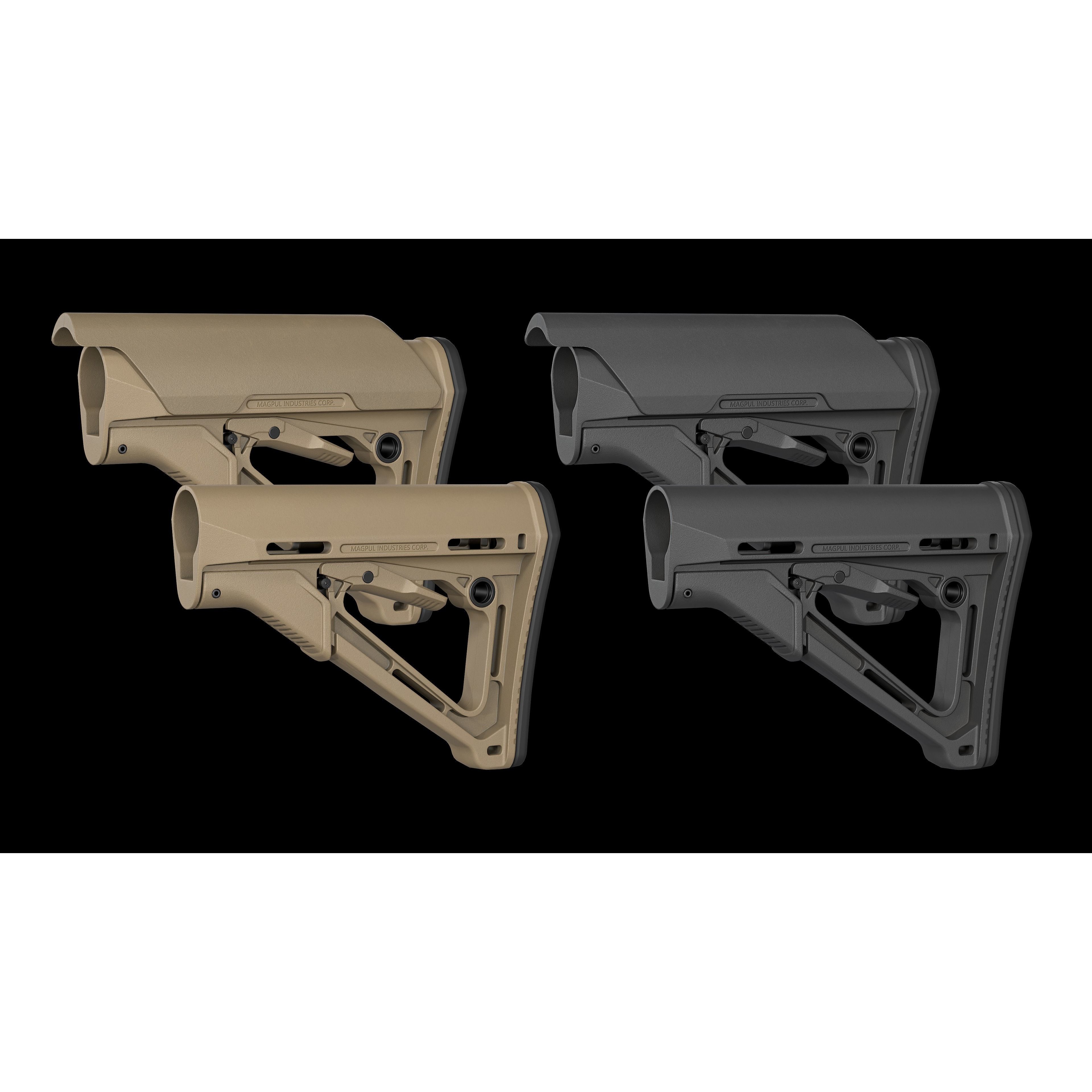 MSBS GROT Modular Assault Rifle - Low-Poly Game-Ready 3D Model - View 17