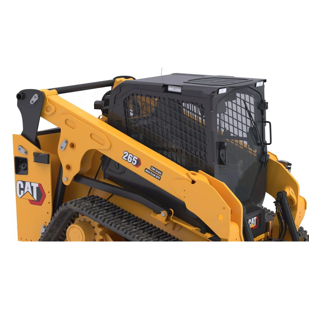 CAT Compact Track Loader 265 3D Model – High Poly PBR Asset, FBX, OBJ - View 11