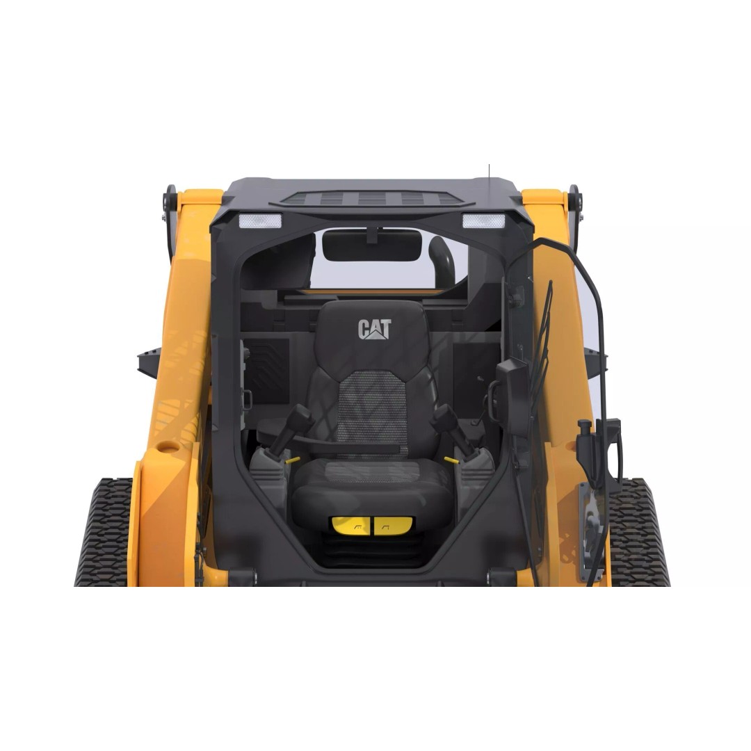 CAT Compact Track Loader 265 3D Model – High Poly PBR Asset, FBX, OBJ - View 6