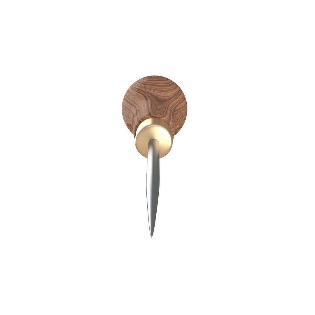 Awl Tool 3D Model – High Poly PBR Asset, FBX, OBJ, Blender - View 7