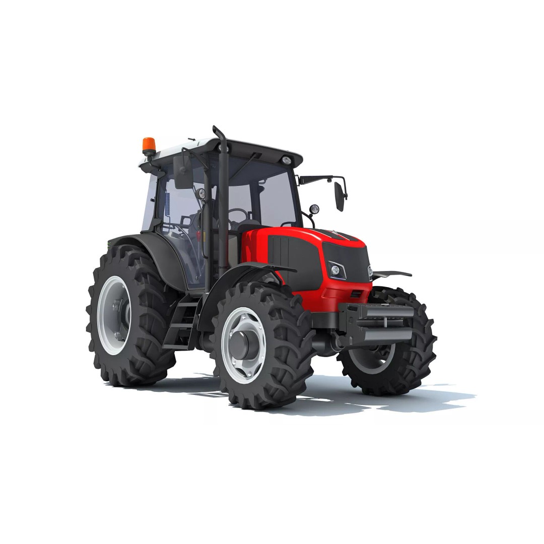 Ursus Tractor 3D Model – High Poly Game Asset, OBJ, FBX, PBR - View 11