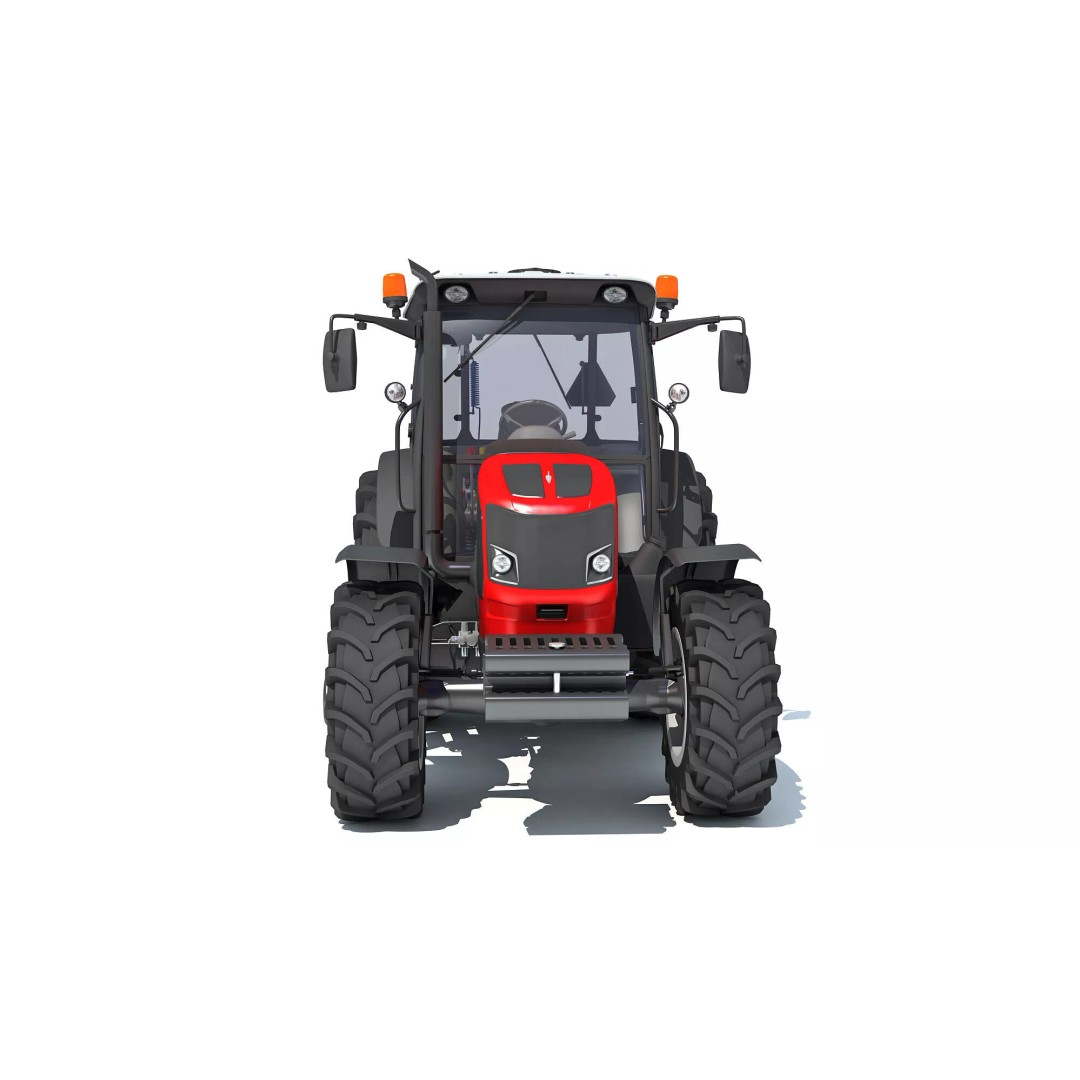 Ursus Tractor 3D Model – High Poly Game Asset, OBJ, FBX, PBR - View 13