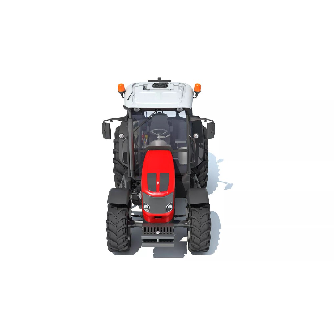 Ursus Tractor 3D Model – High Poly Game Asset, OBJ, FBX, PBR - View 14