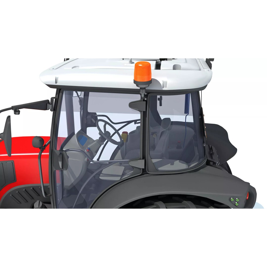 Ursus Tractor 3D Model – High Poly Game Asset, OBJ, FBX, PBR - View 16